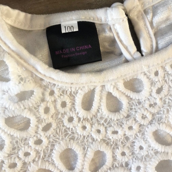 EUC fancy kids toddler dress size 100 (3T) - Picture 3 of 7